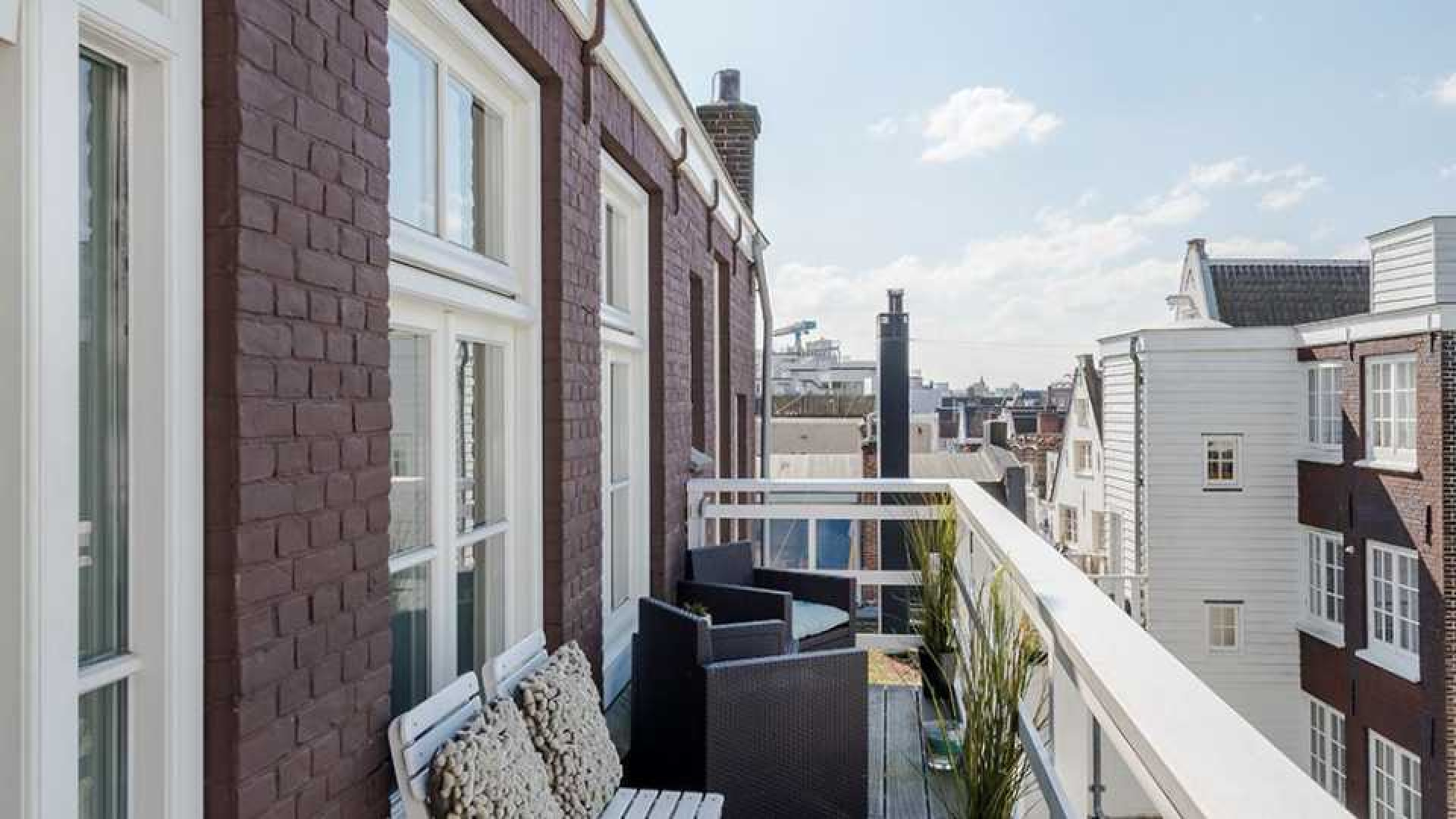 Radio DJ Barry Paf zet zijn luxe appartement in centrum van Amsterdam te koop. Zie foto's 14