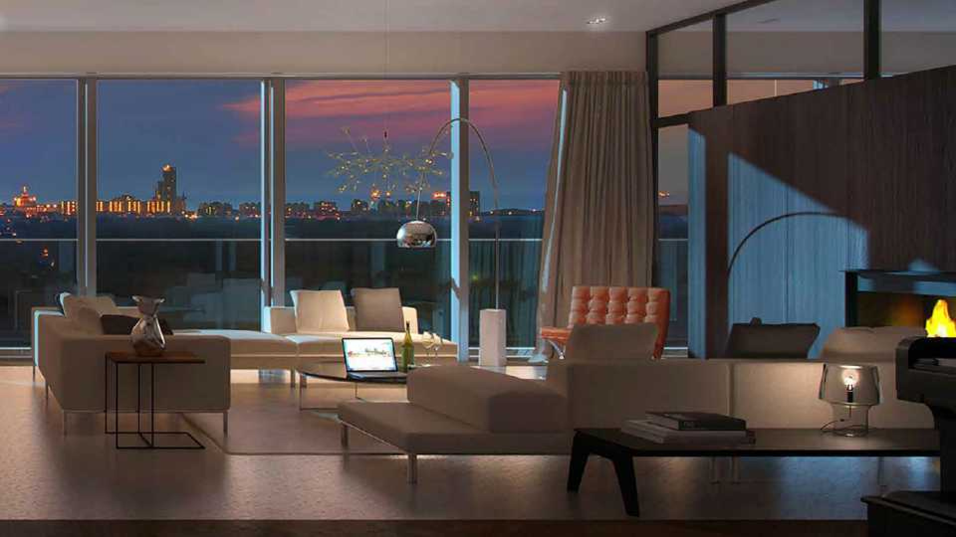 Zo mooi en luxe is het penthouse met adembenemend uitzicht van Freek Vonk. Zie foto's. 3