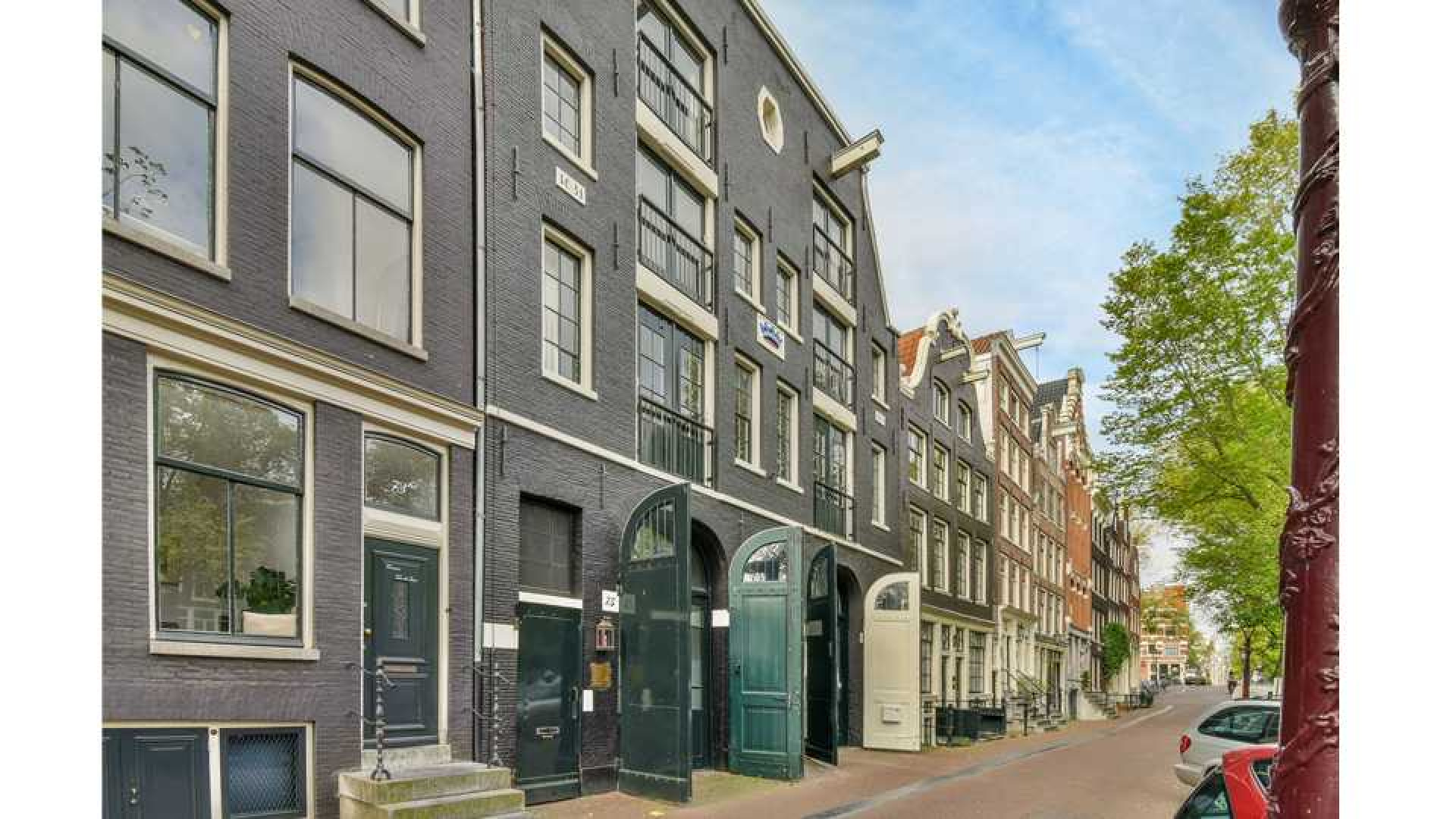Thomas Acda zet zijn schitterende Amsterdamse grachtenpand te koop. Zie foto's 7