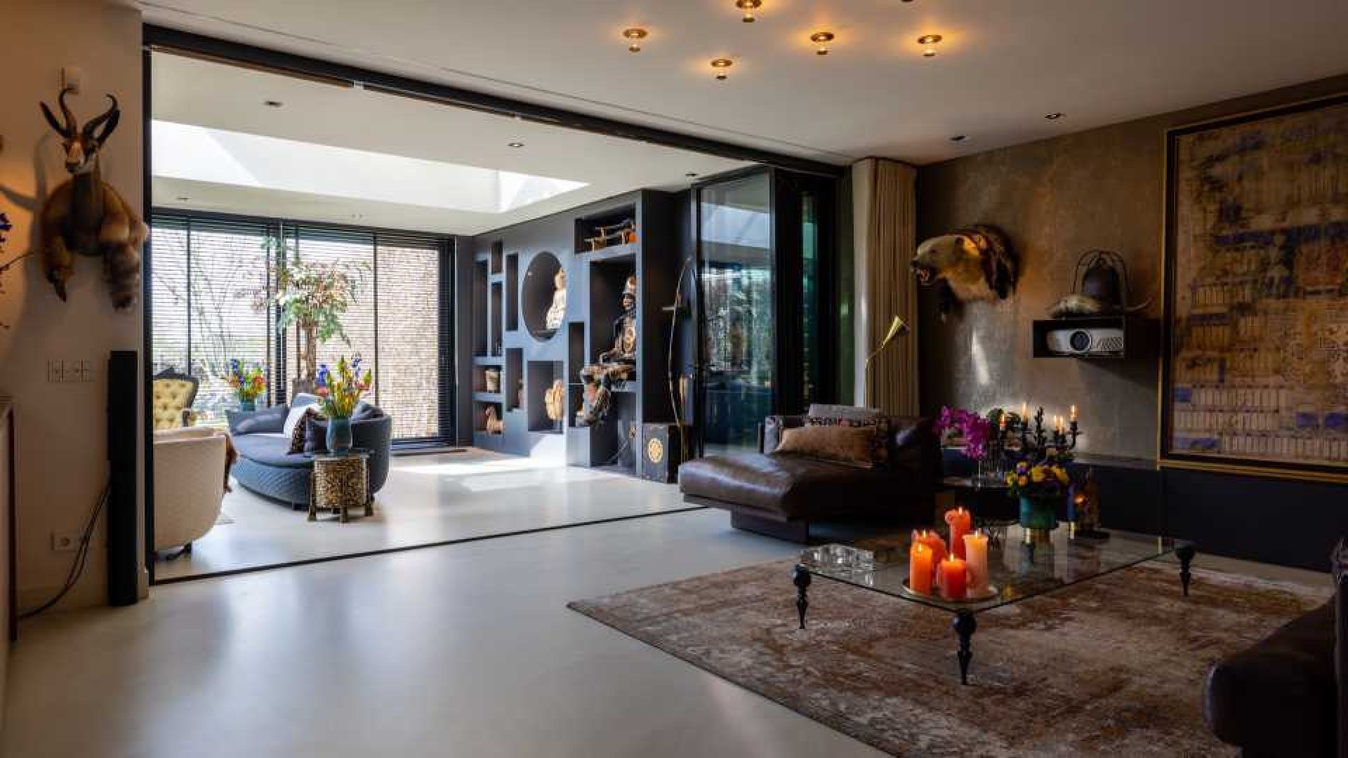 Herman den Blijker zet de hakbijl in vraagprijs van zijn luxe Rotterdamse villa.  Zie foto's 7
