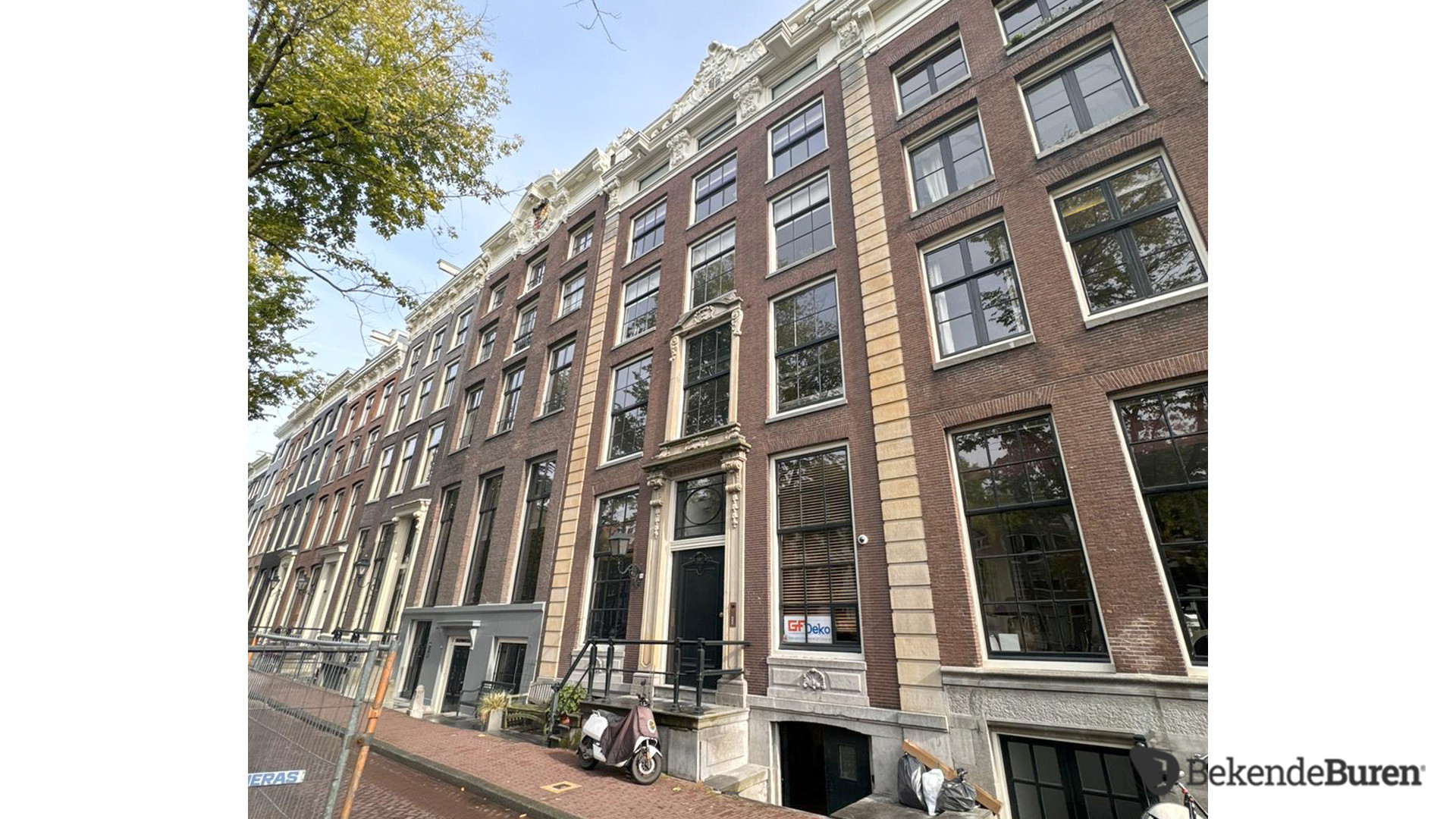 Lieke van Lexmond en Bas van Veggel kopen miljoenenpand aan de Keizersgracht in Amsterdam. Zie foto's 3