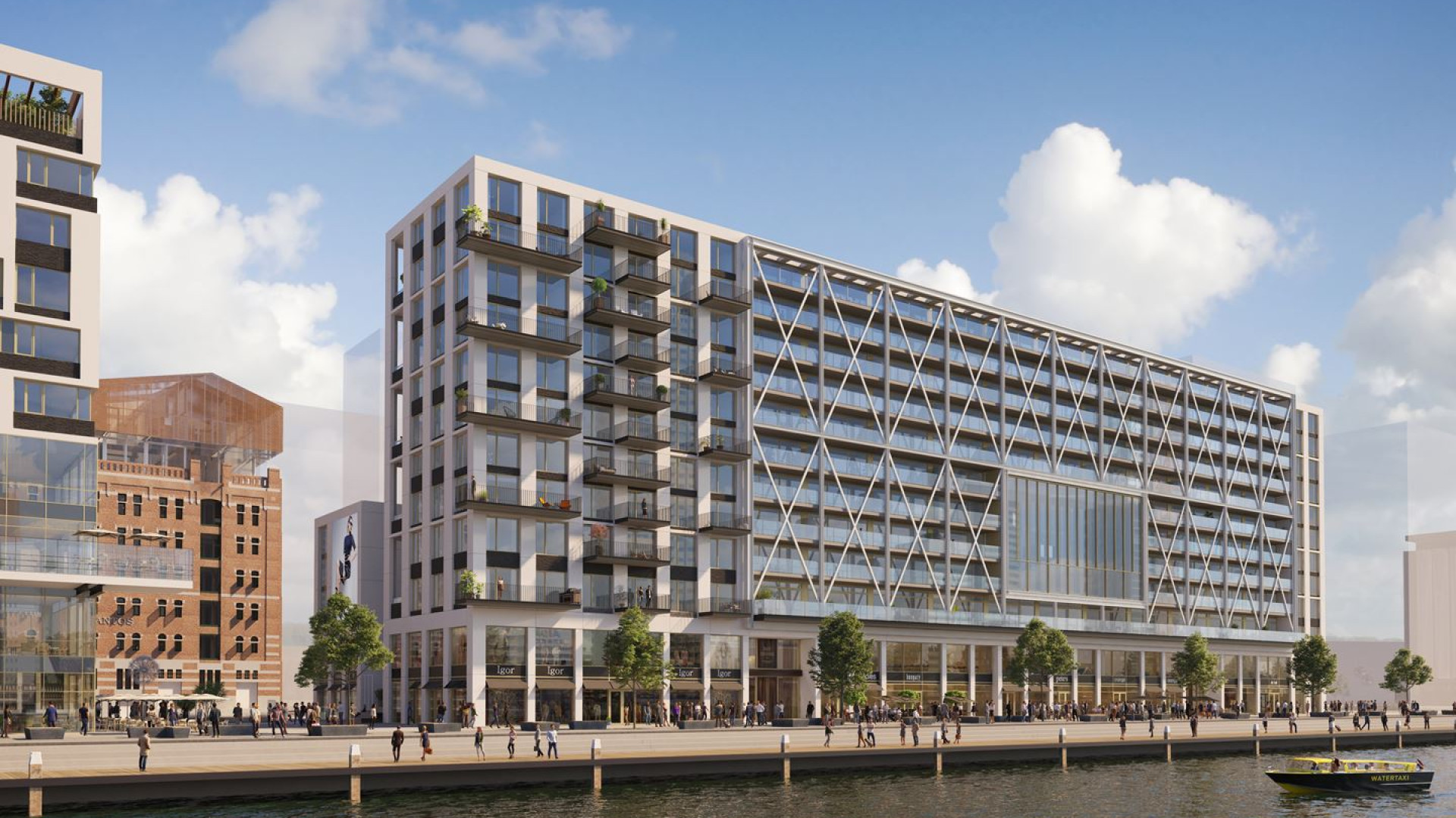 ZIEN: Feijenoord speler Mats Wieffer koopt dit luxe appartement in Rotterdam 2