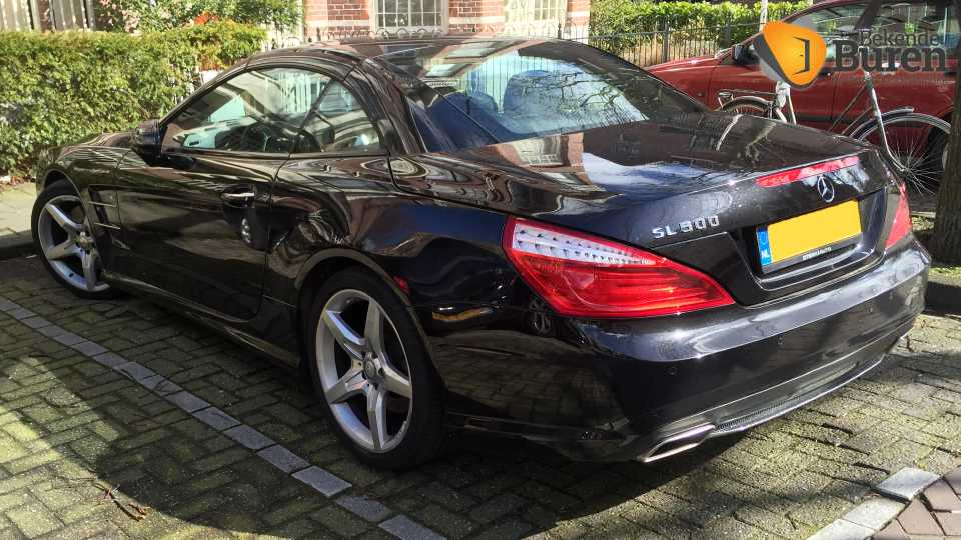 De Mercedes-Benz SL 500 van Robert Jensen 3