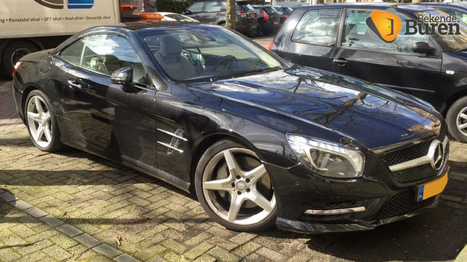 De Mercedes-Benz SL 500 van Robert Jensen 1