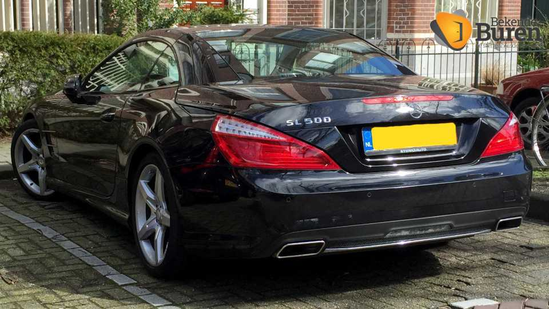 De Mercedes-Benz SL 500 van Robert Jensen 2