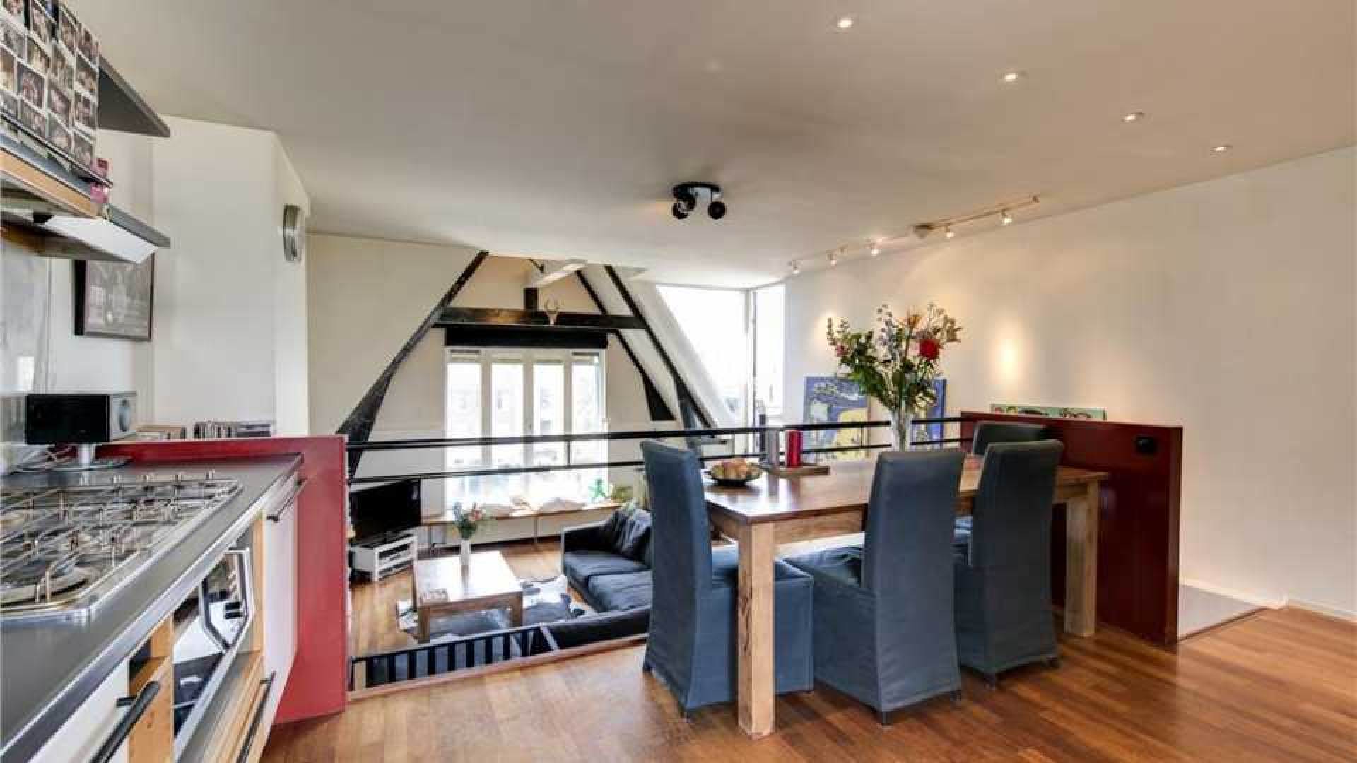 Radio 538  DJ Sander Lantinga zet zijn knusse Amsterdamse appartement te koop. Zie foto's 4