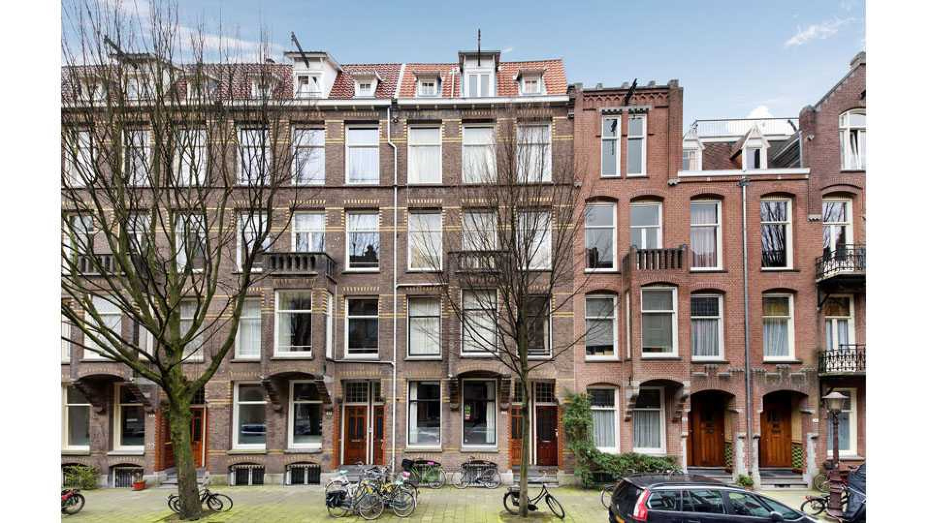 Mode koningin Sheila de Vries verkoopt haar driedubbele bovenhuis in Amsterdam Zuid met vette winst. Zie foto's 1