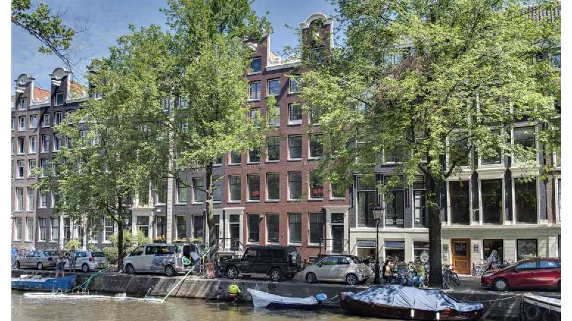 Marvin Breukhoven huurt luxe appartement aan Amsterdamse gracht. Zie foto's