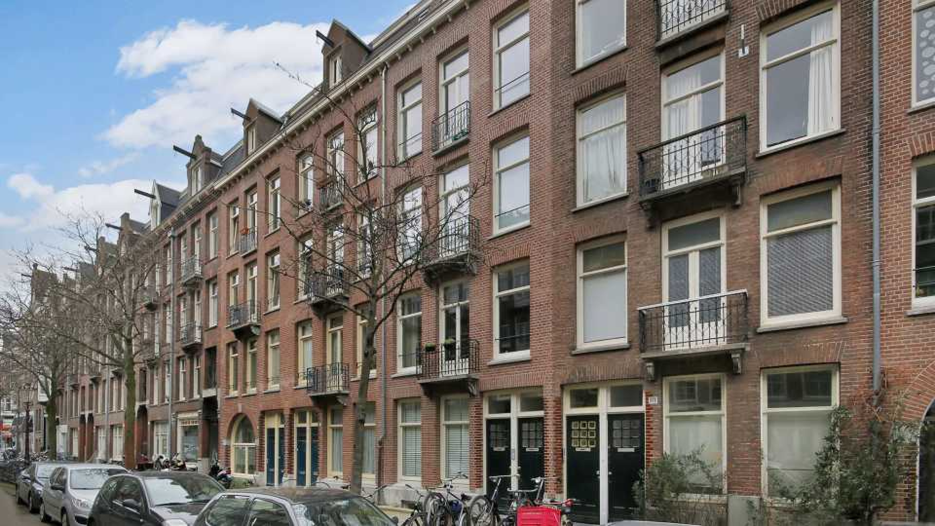 John van 't Schip maakt financiele klapper met zijn appartement in de Amsterdamse De Pijp. Zie foto's 1