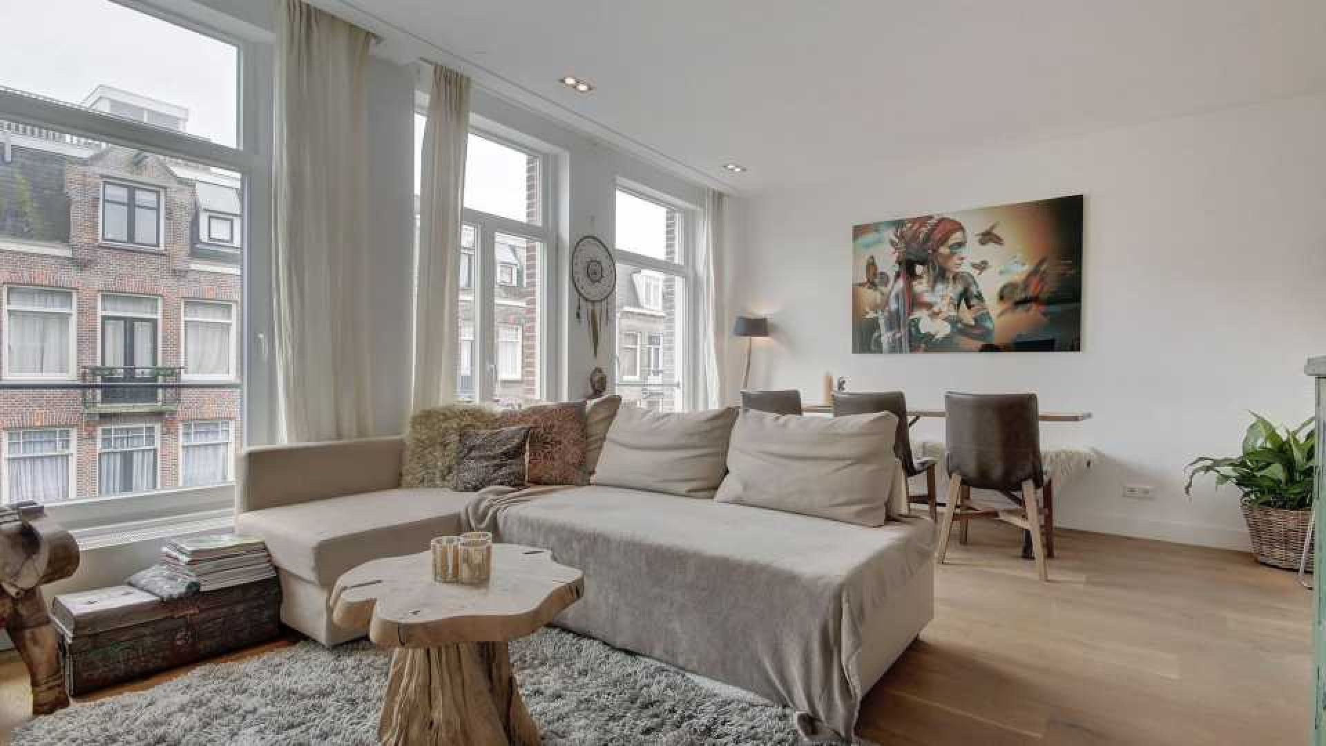 John van 't Schip maakt financiele klapper met zijn appartement in de Amsterdamse 
