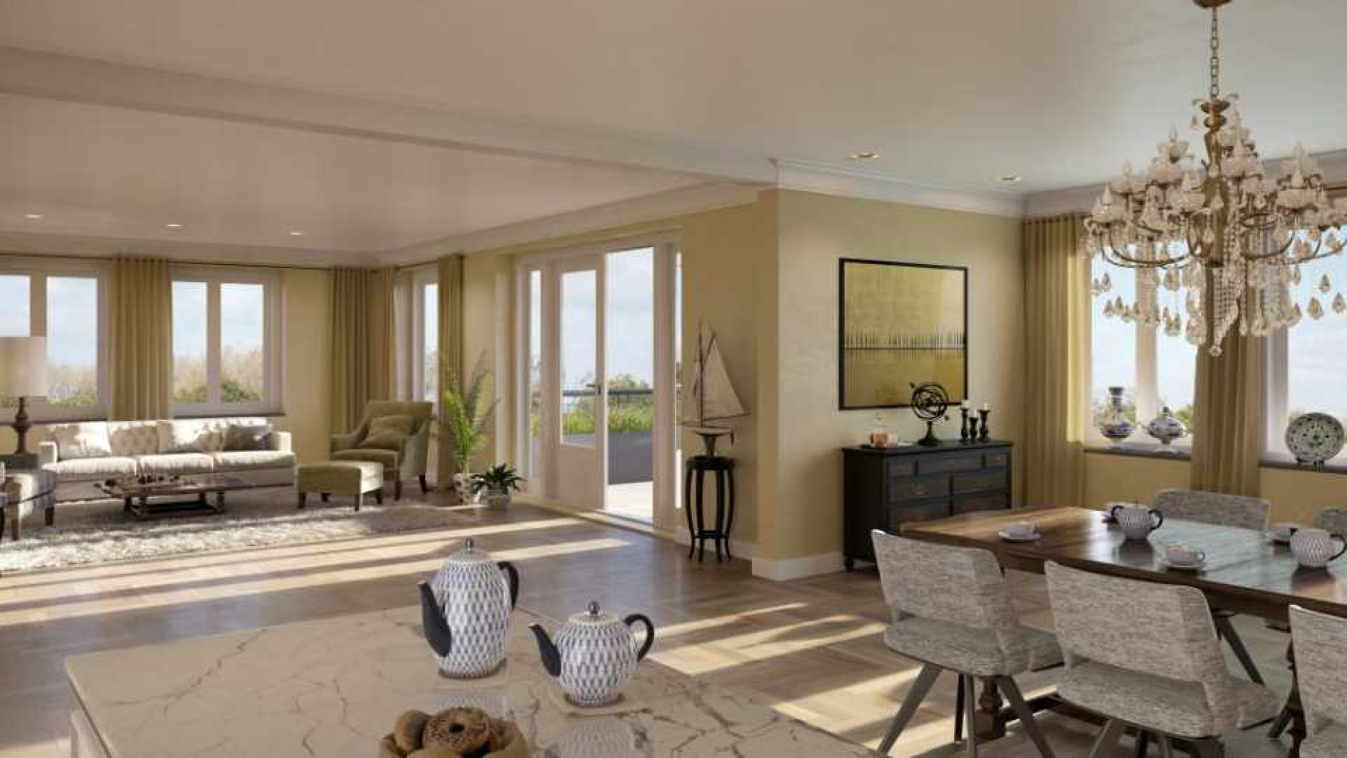 Frank Dane koopt zeer luxe penthouse in Wassenaar. Zie foto's 9