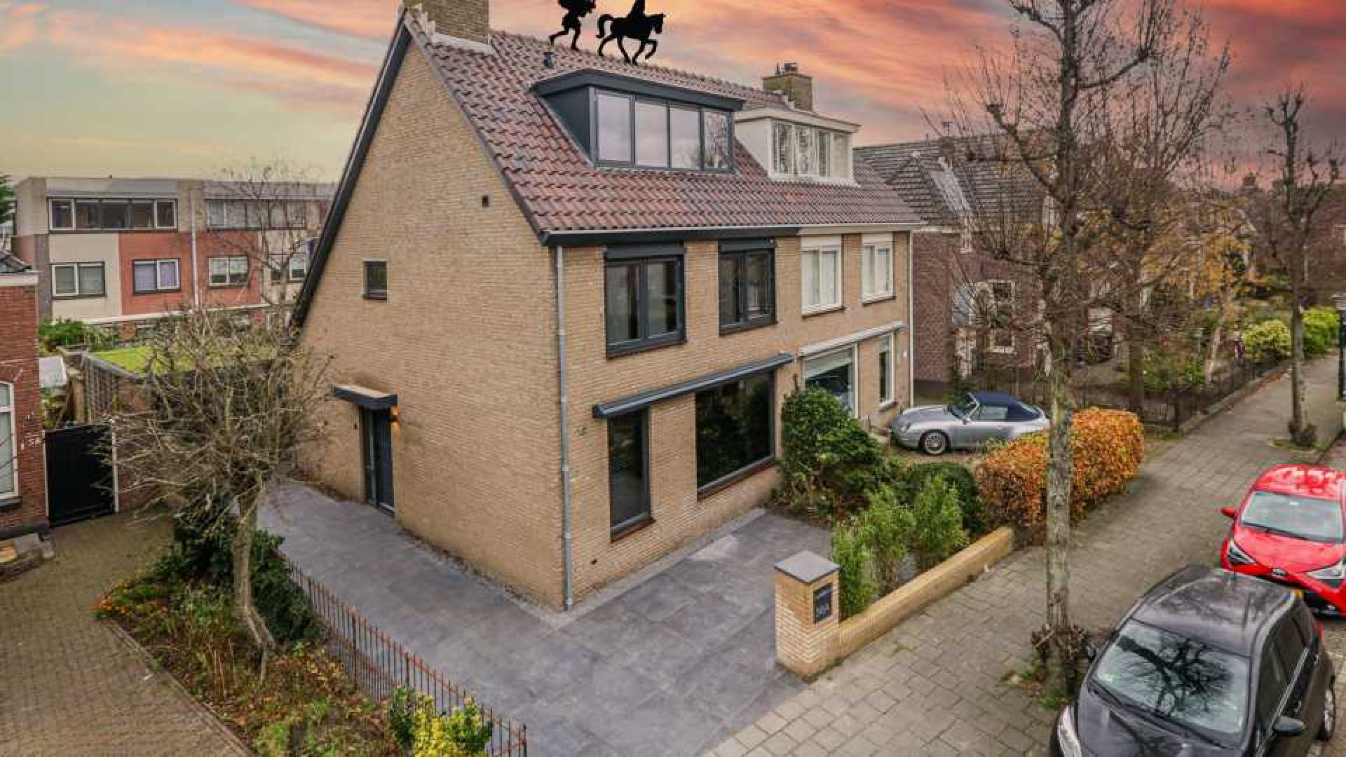 Binnenkijken in villa van Maxime Meiland in Noordwijk. Zie foto's 1