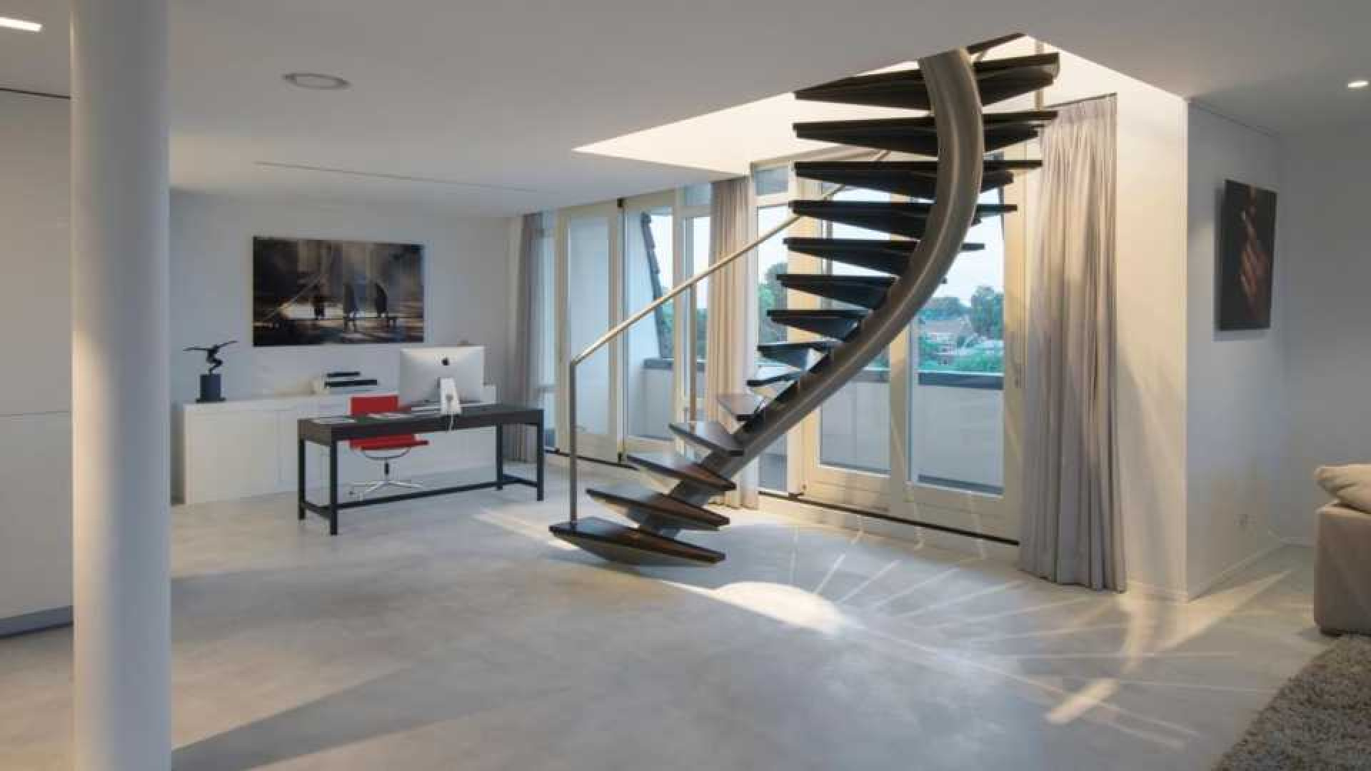Binnenkijken in het waanzinnig luxe penthouse van Nederlands Elftal speler Denzel Dumfries. Zie foto's 4