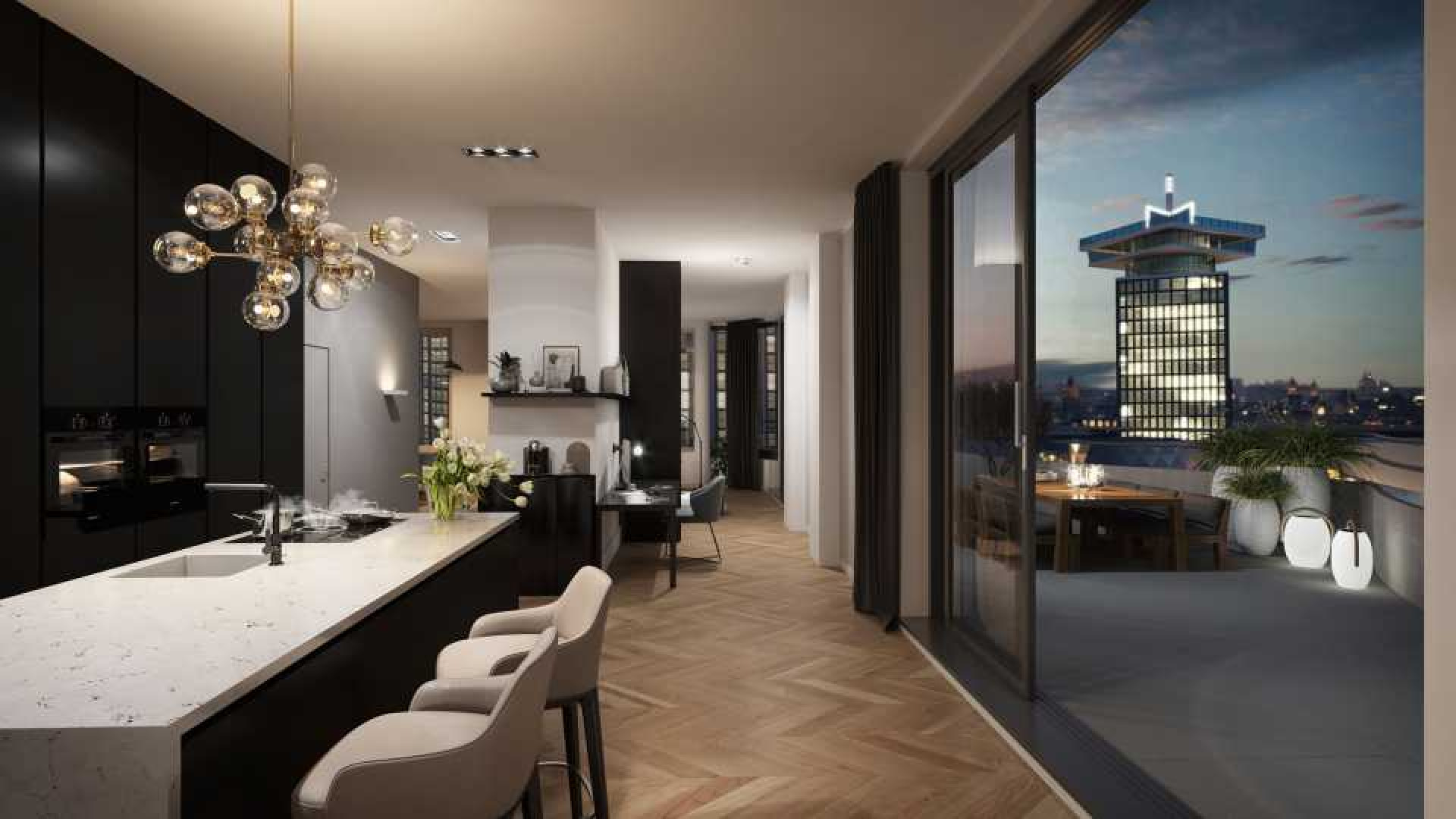 Gordon koopt miljoenen penthouse in Amsterdam. Zie foto's 2