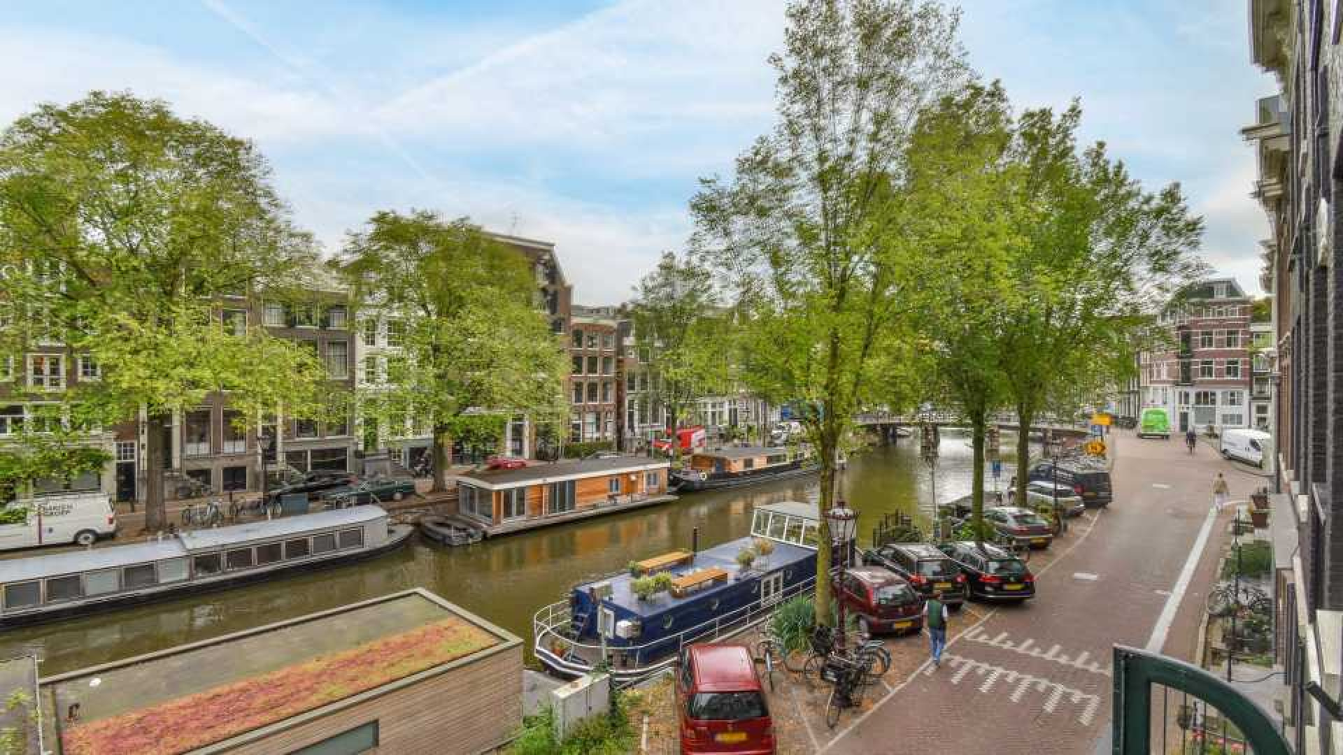 Thomas Acda zet zijn schitterende Amsterdamse grachtenpand te koop. Zie foto's 12