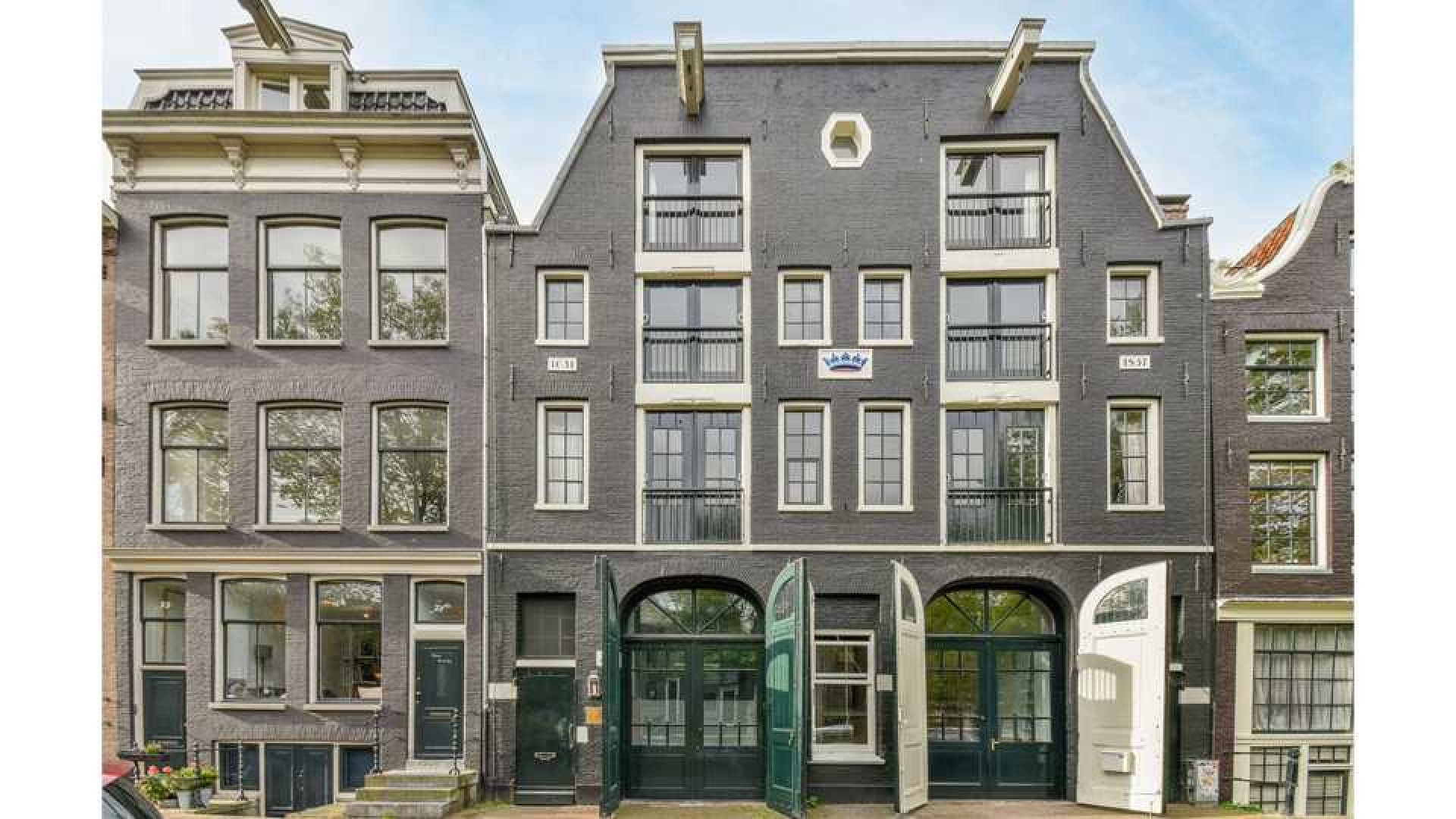 Thomas Acda zet zijn schitterende Amsterdamse grachtenpand te koop. Zie foto's 6