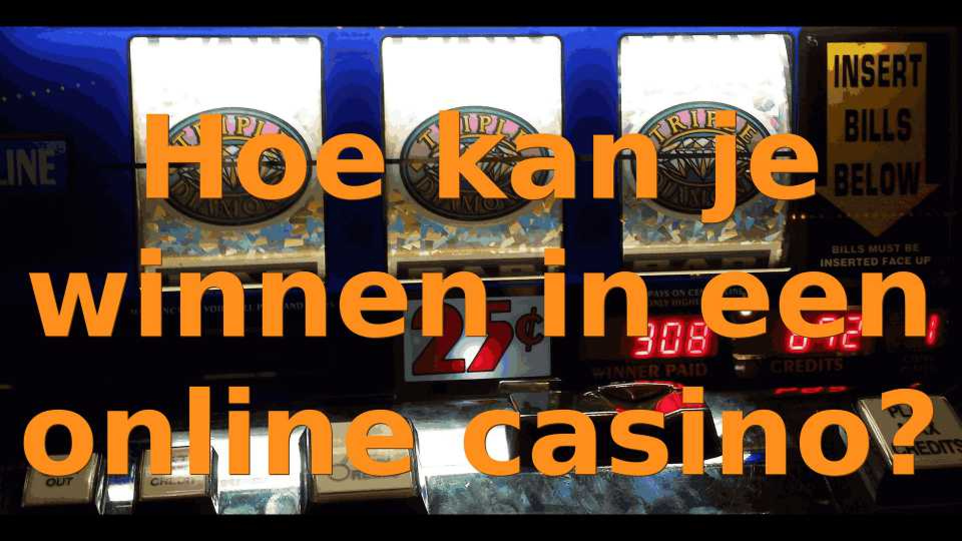 Hoe kan je winnen in een online casino? 1