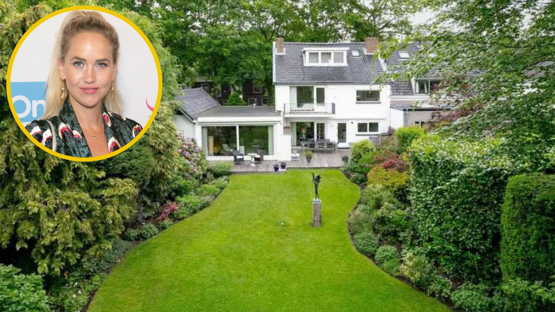 Influencer Elise Boers verruilt Ibiza voor deze villa in Nederland. Zie foto's