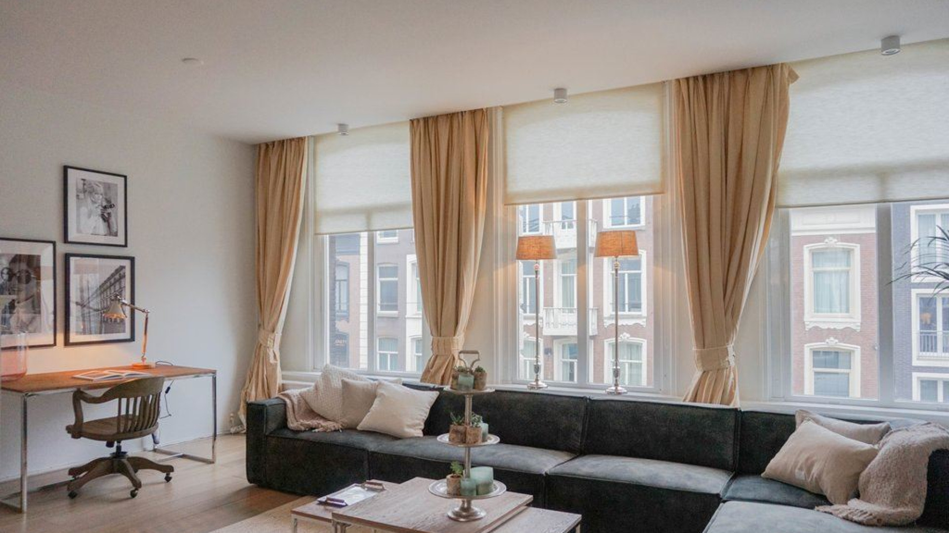 Trijntje Oosterhuis zet haar dubbele appartement te huur in Amsterdam Oud Zuid. Zie foto's 5