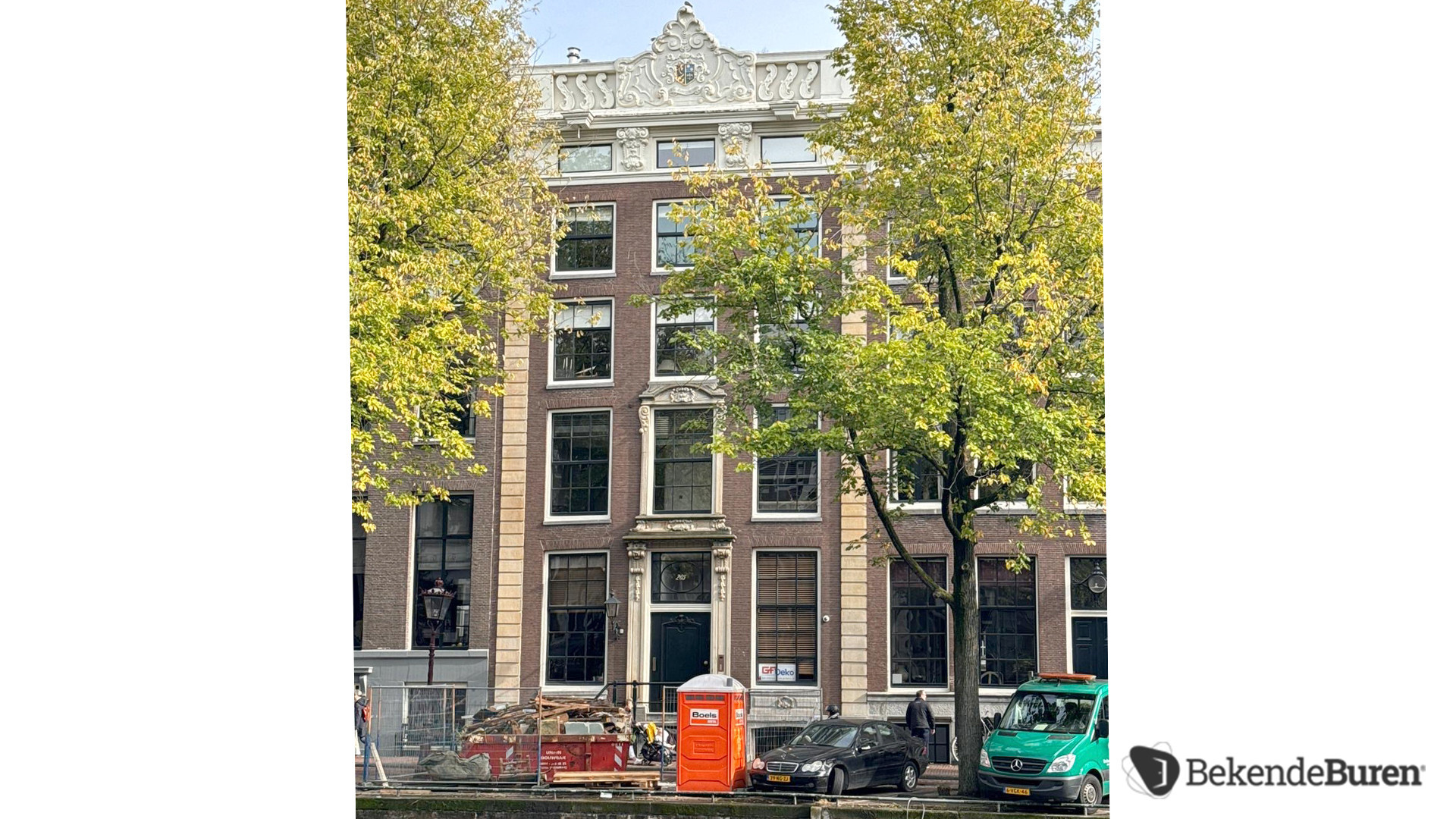 Lieke van Lexmond en Bas van Veggel kopen miljoenenpand aan de Keizersgracht in Amsterdam. Zie foto's 4