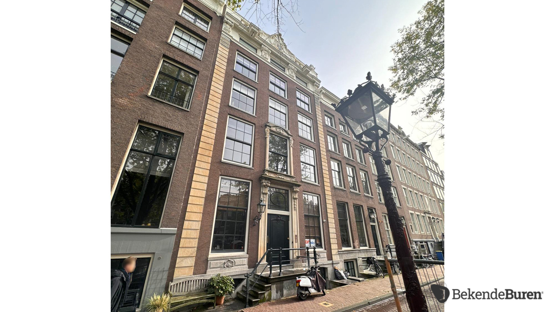 Lieke van Lexmond en Bas van Veggel kopen miljoenenpand aan de Keizersgracht in Amsterdam. Zie foto's 5