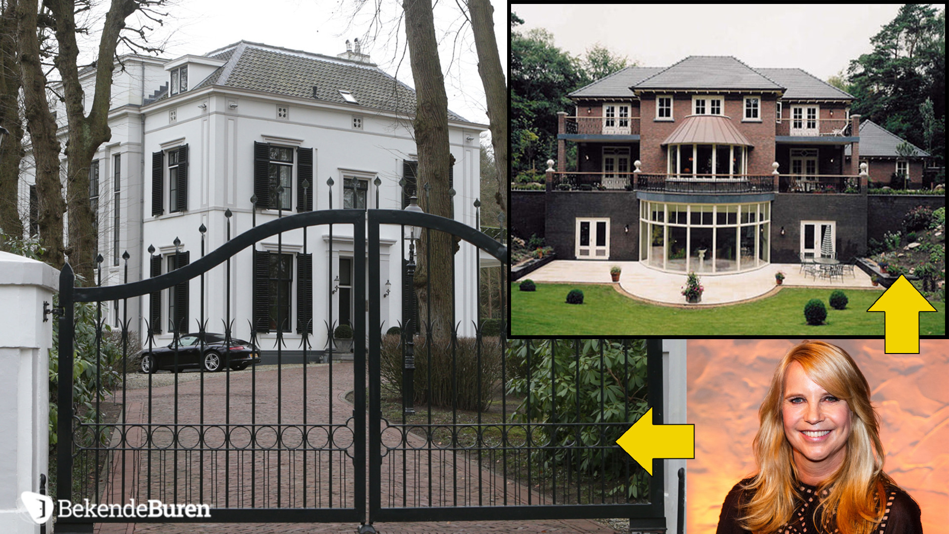 Zo wonen Cheryl, Claire, Roelien en Anouk uit Gooische Vrouwen in het echte leven.. 3