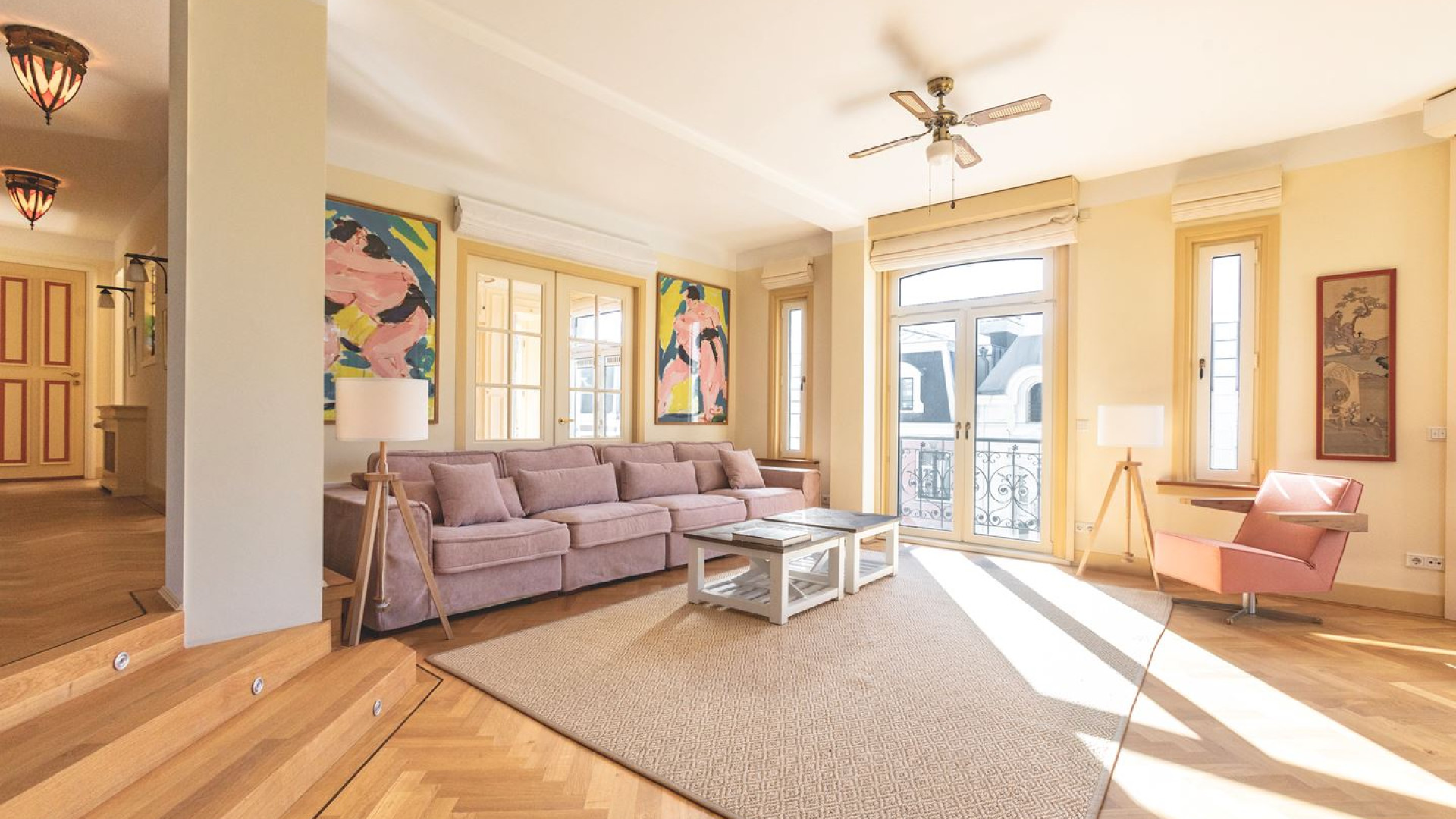 Filmproducent Rob Houwer zet zijn zeer luxe appartement in de PC Hooftstraat Amsterdam te koop. Zie foto's 10