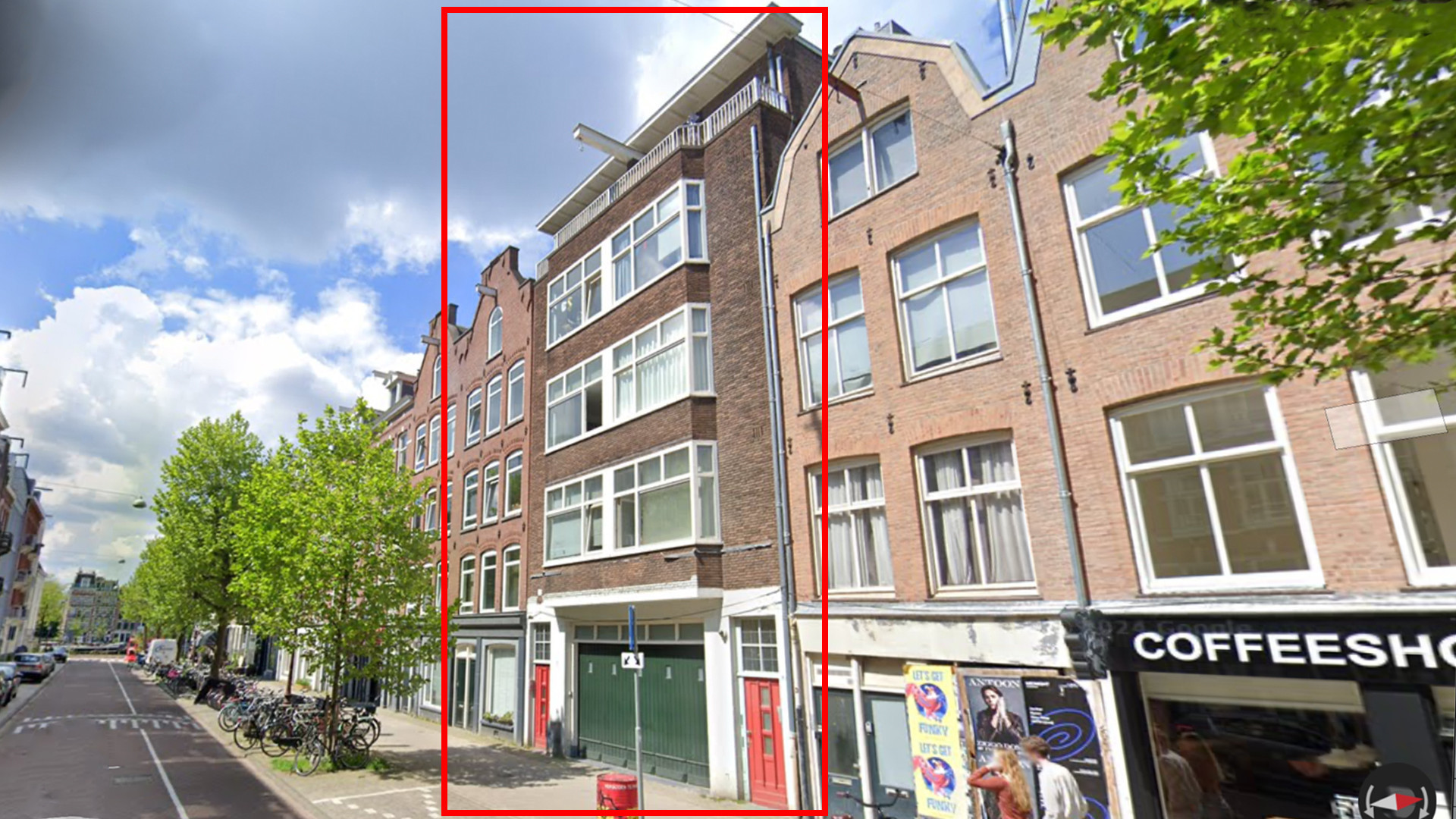 Kort voor de scheiding kocht Gijs Groenteman dit tweekamer appartement. Zie foto's 2