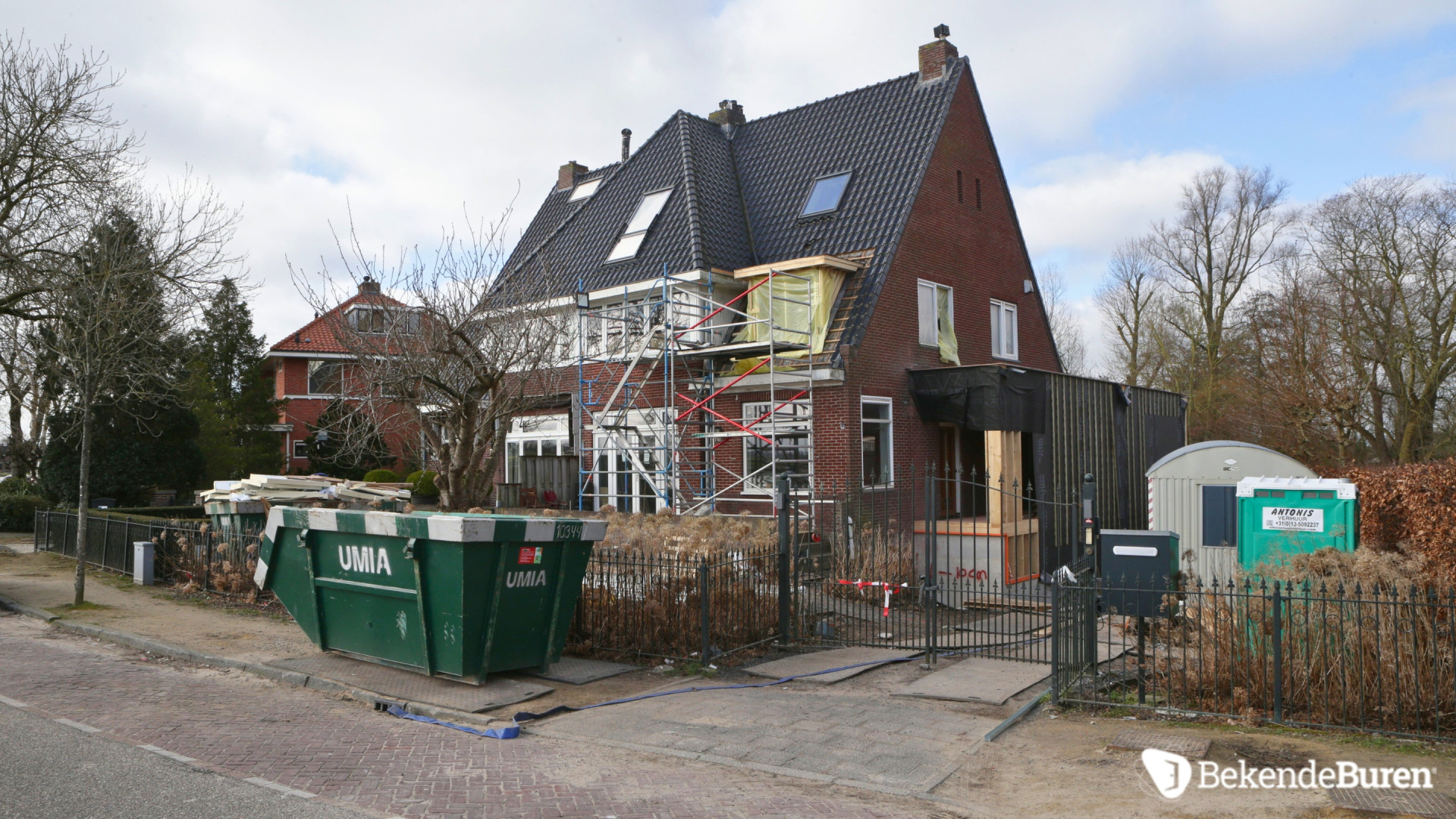 VERBOUWING: Miljoenen herenhuis aan de Amstel van John Heitinga wordt stevig verbouwd. Zie foto's 2