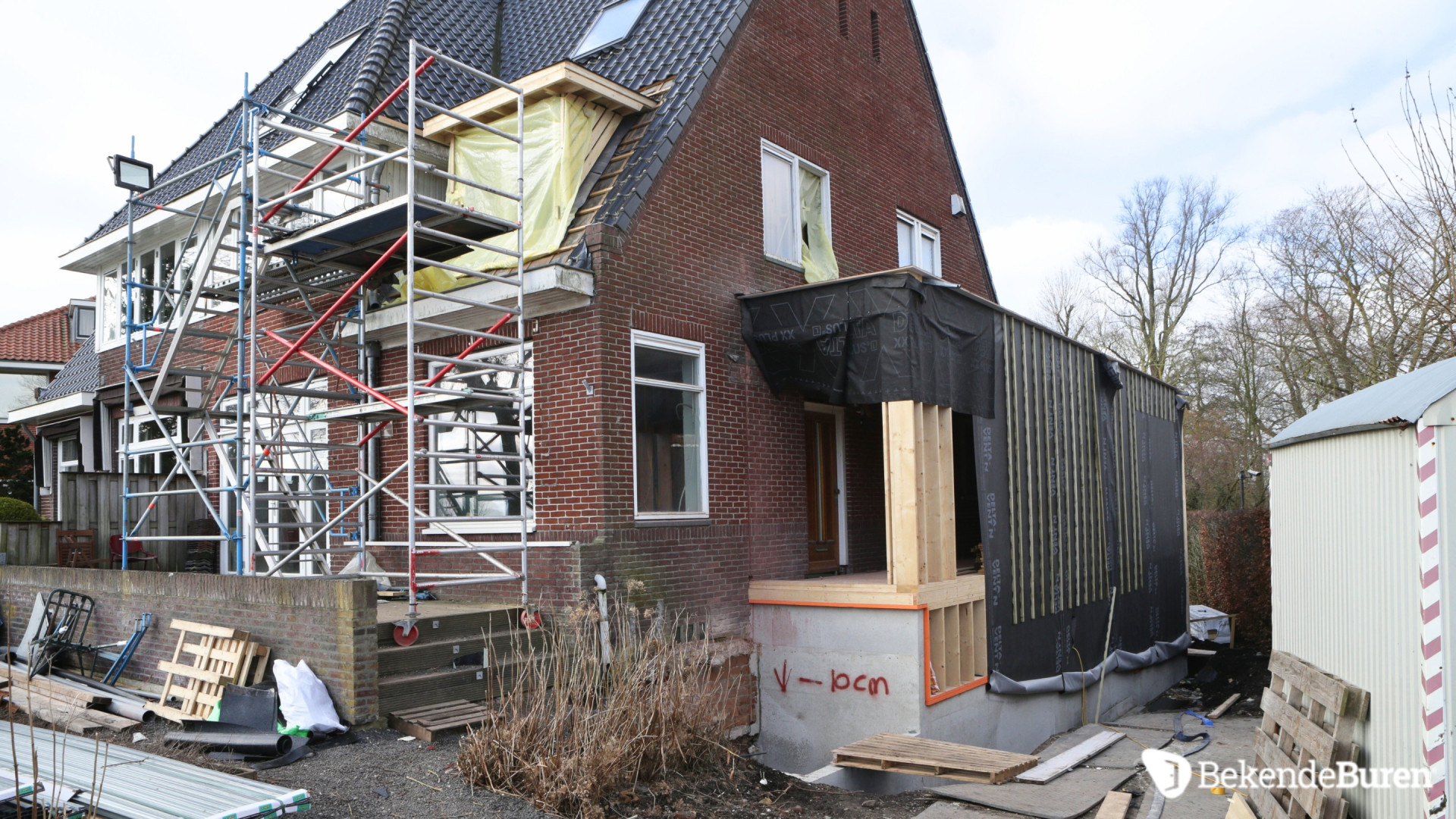 VERBOUWING: Miljoenen herenhuis aan de Amstel van John Heitinga wordt stevig verbouwd. Zie foto's 6