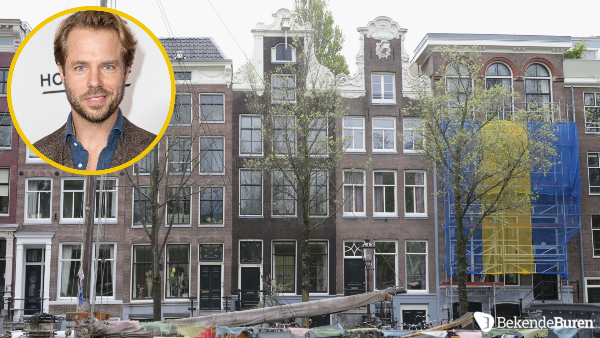 Hier brengt Thijs Romer in alle eenzaamheid zijn dagen door. Zie foto's 1