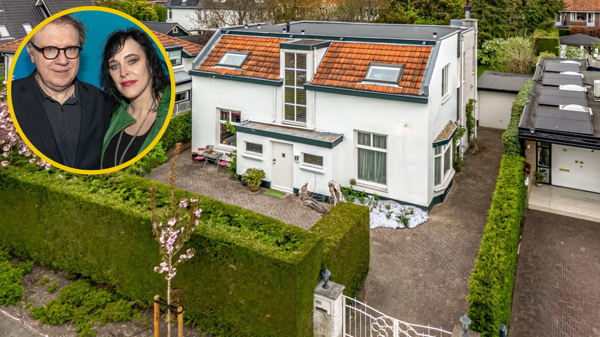 Voormalig Goede Doel-zanger Henk Temming is boos en trapt de vraagprijs van zijn villa in elkaar. Zie foto's