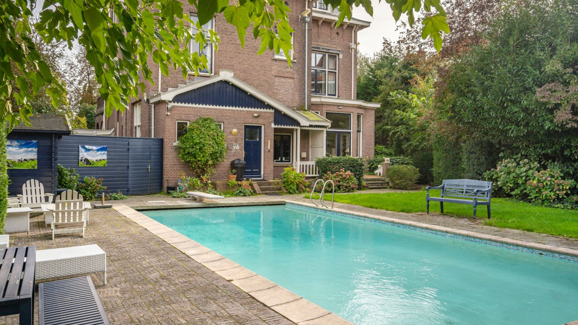 Voormalige residentie met zwembad van Haagse burgemeesters nu voor miljoenen te koop. Zie foto's 10