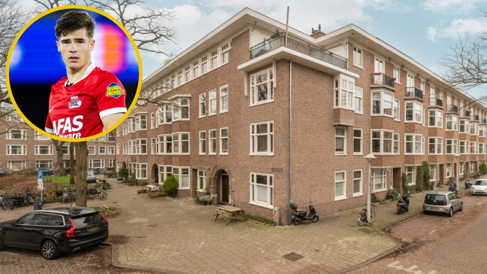 AZ-speler Wouter Goes koopt luxe appartement in Amsterdam-Zuid. Zie foto’s