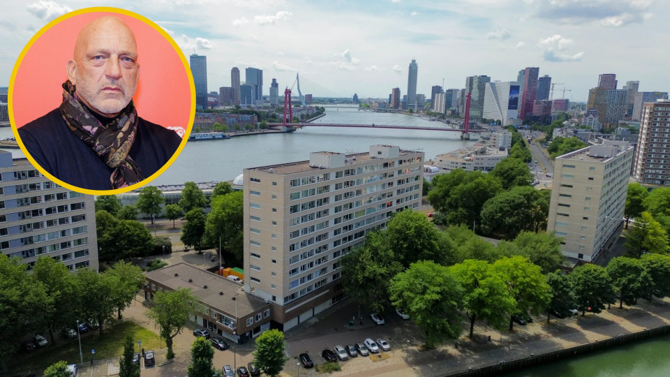 Herman den Blijker koopt appartement in Rotterdam met adembenemend uitzicht. Zie foto’s