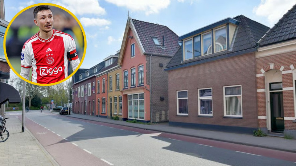 Ajax-speler Steven Berghuis zet zijn knusse woning in Deventer te koop. Zie foto’s