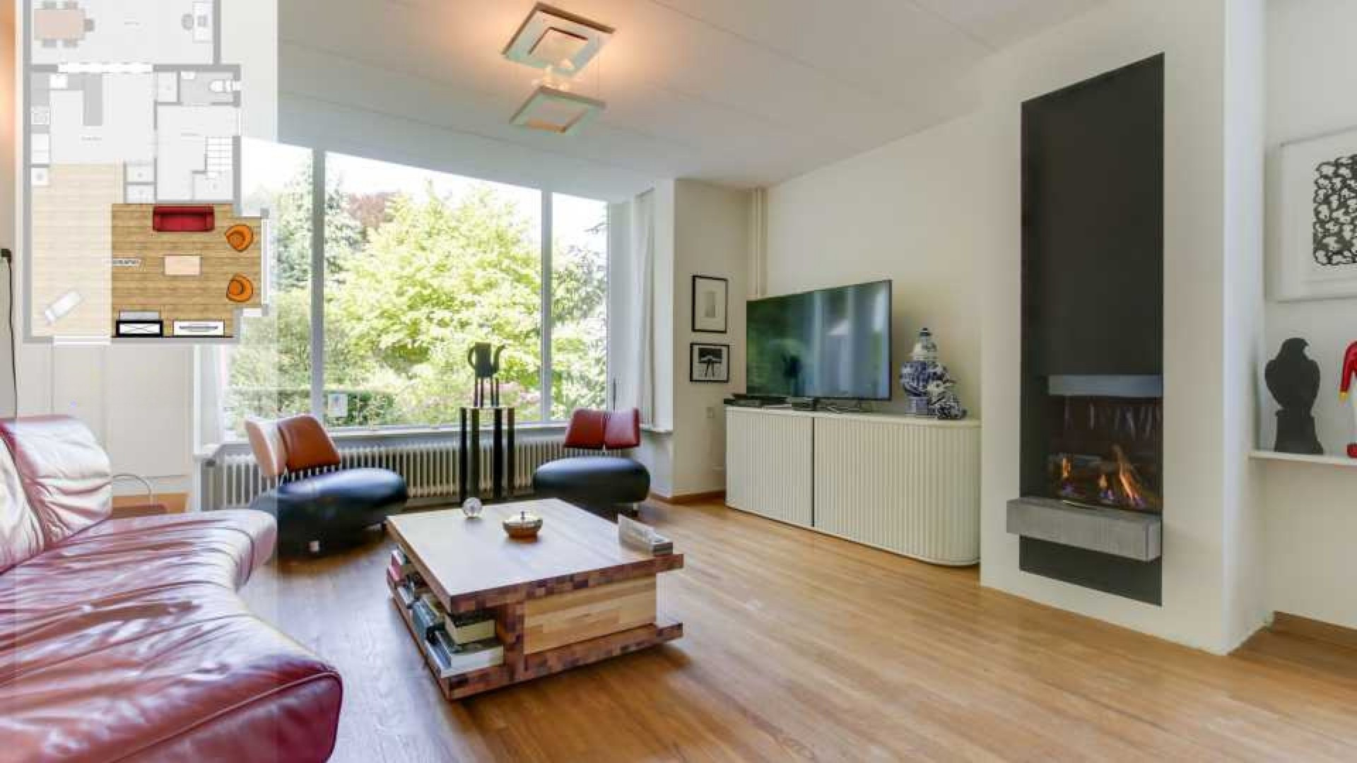 Zo heeft D66-leider en toekomstig premier Rob Jetten zijn woning ingericht. Zie foto's 3