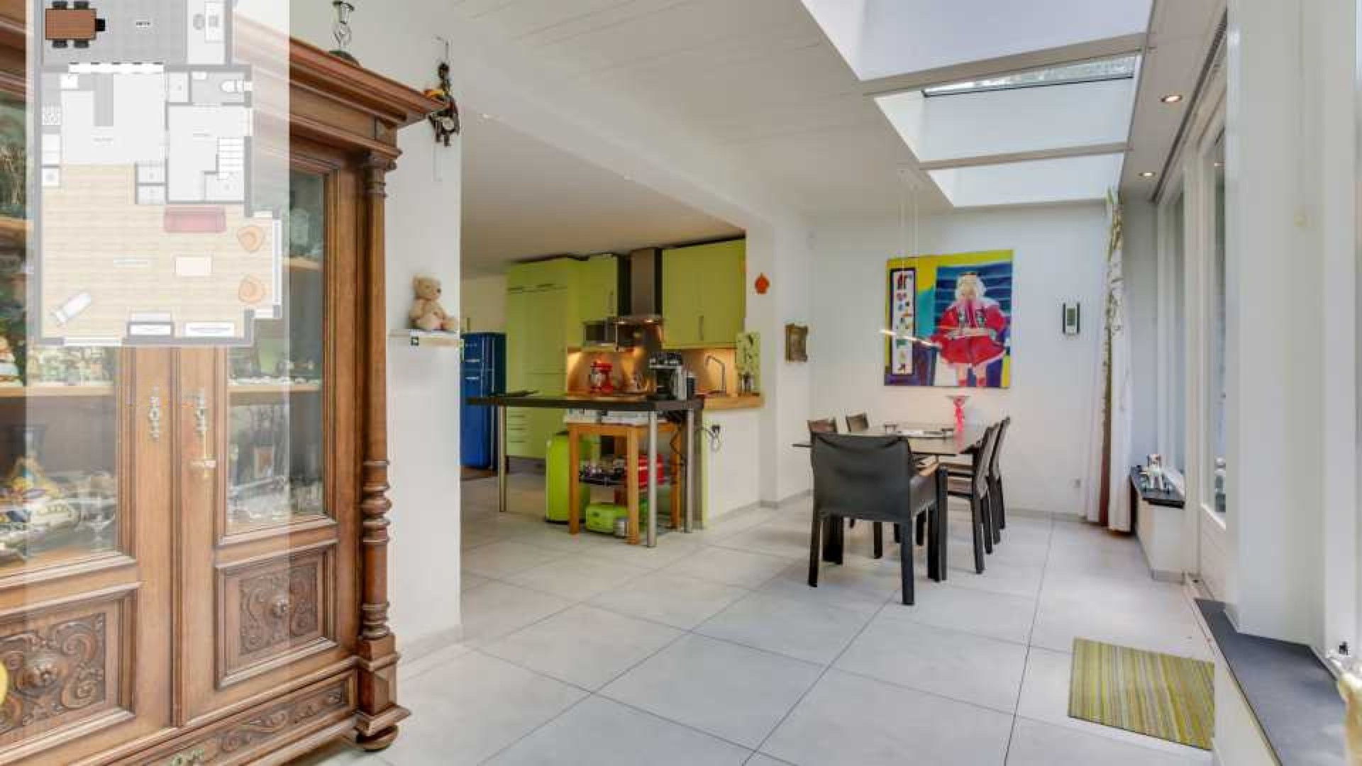 Zo heeft D66-leider en toekomstig premier Rob Jetten zijn woning ingericht. Zie foto's 6