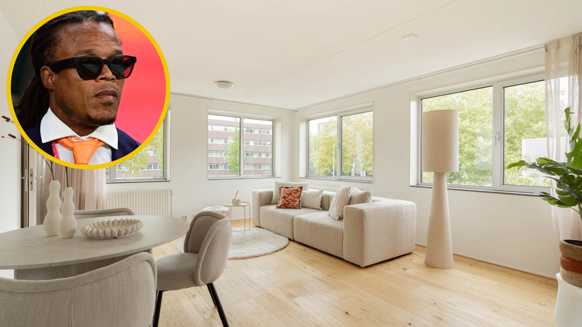 Heeft Edgar Davids geld nodig? Oud-Ajacied verlaagt binnen een maand de prijs van zijn appartement