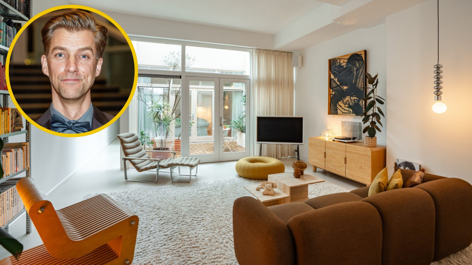 Deze zeer bekende NOS Journaal-presentator zet zijn Rotterdamse woning te koop. Zie foto’s