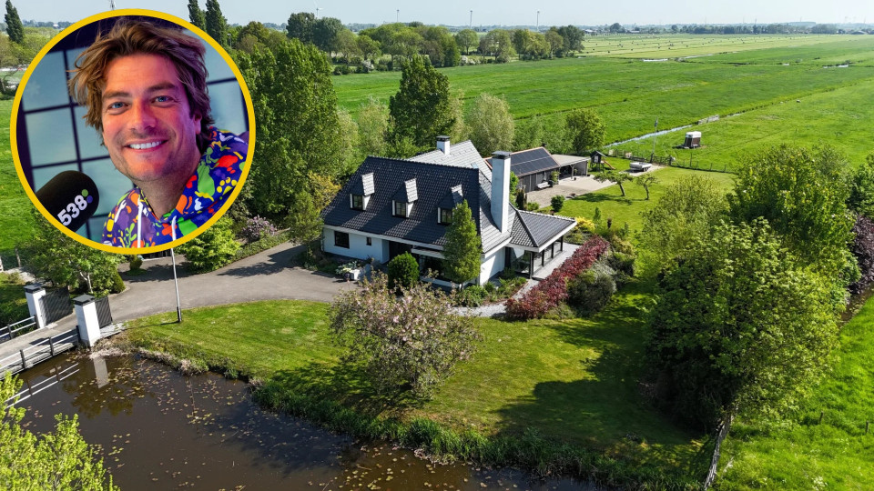 Radio 538-dj Frank Dane koopt indrukwekkende miljoenenvilla in Zoeterwoude. Zie foto’s