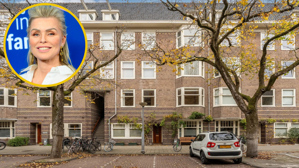 Bridget Maasland koopt prachtig appartement mét studio in Amsterdam. Zie foto’s