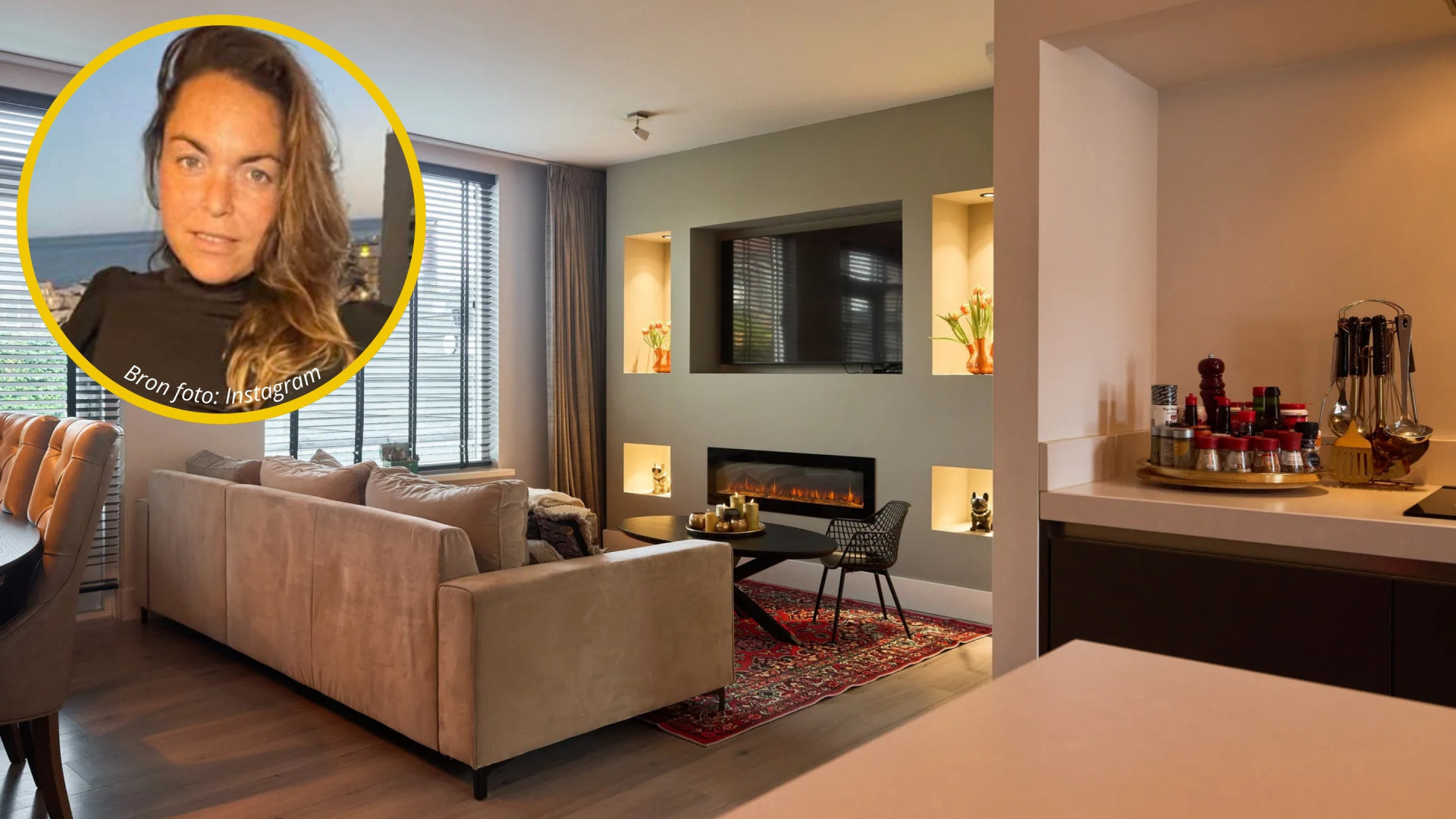 Melanie Beense, vijand van Rachel Hazes, zet na iets meer dan een jaar haar woning alweer te koop. Zie foto’s