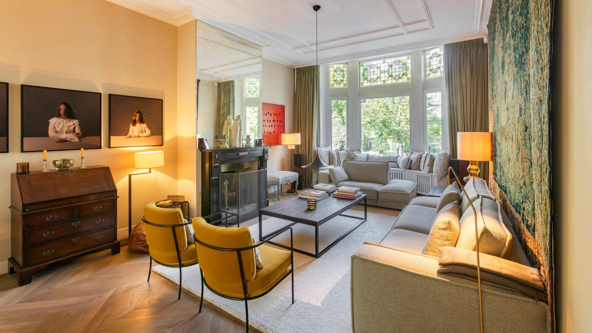 Prins Maurits zet zijn statige pand aan het Vondelpark te koop. Zie foto’s 2