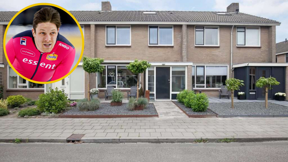 Zo woont Olympisch schaatser Tijmen Snel. Zie foto’s