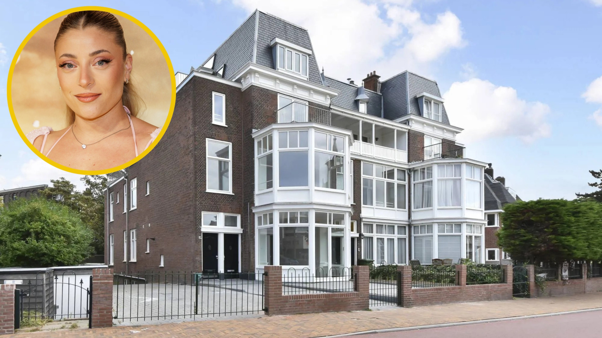 Dit is het Haagse liefdesnestje van OGENE-zangeres Amy Vol en haar vriend Clemens. Zie foto’s 1