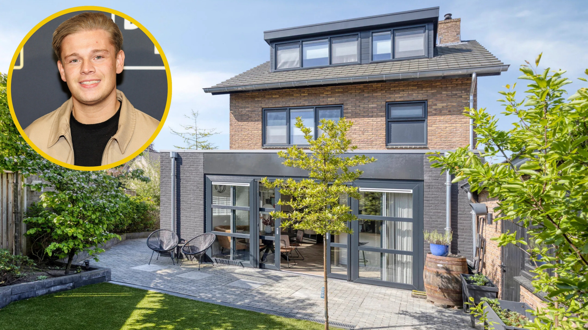Roddelpraat-presentator Dennis Schouten koopt deze leuke eengezinswoning 1
