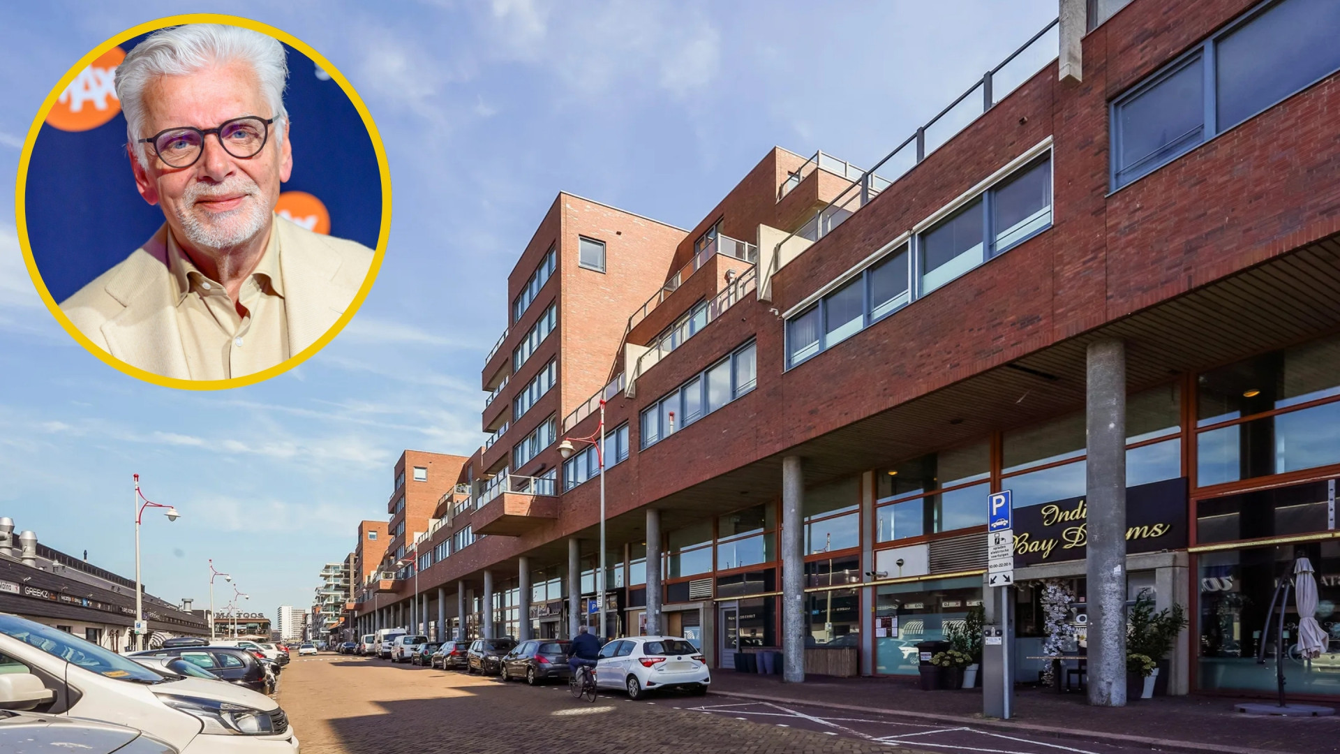 MAX-omroepbaas Jan Slagter zet na een jaar zijn Scheveningse maisonnette alweer te koop. Zie foto’s 1