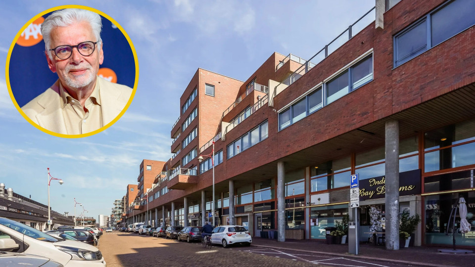 MAX-omroepbaas Jan Slagter zet na een jaar zijn Scheveningse maisonnette alweer te koop. Zie foto’s