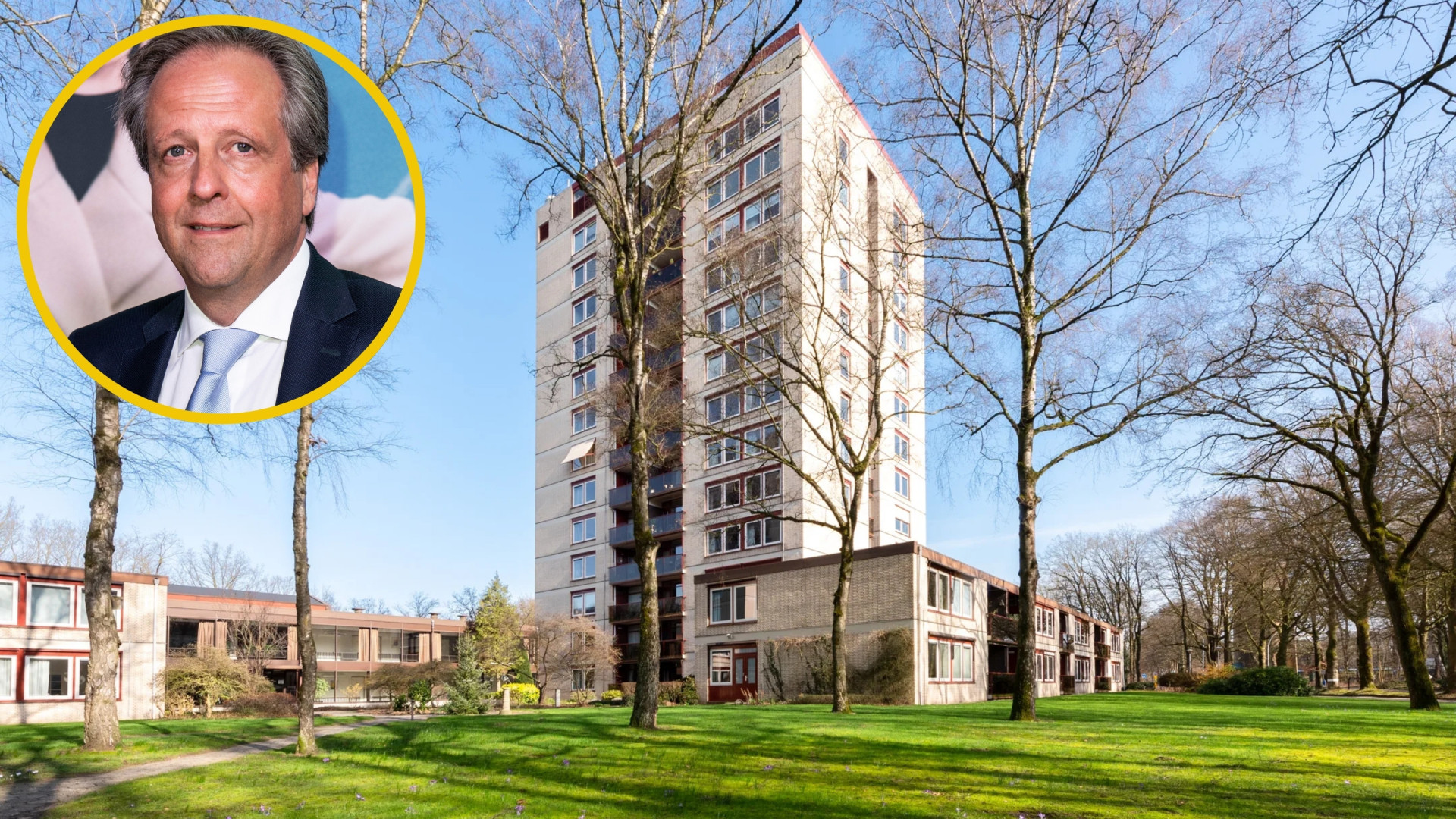 D’66 bobo Alexander Pechtold zet zijn vrijgezellen appartement in Wageningen te koop. Zie foto’s
